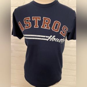 Navy Houston Astros Short Sleeve T-shirt, sz S